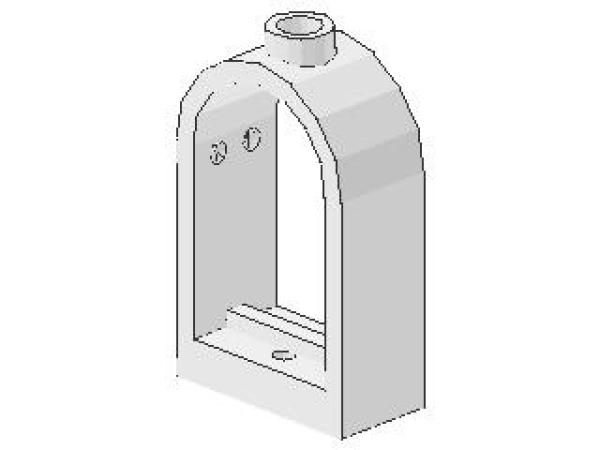Lego Fenster 1 x 2 x 2 2/3 (30044) weiß