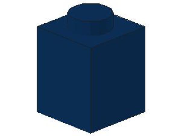 Lego Stein 1 x 1 x 1 (3005) dunkel blau