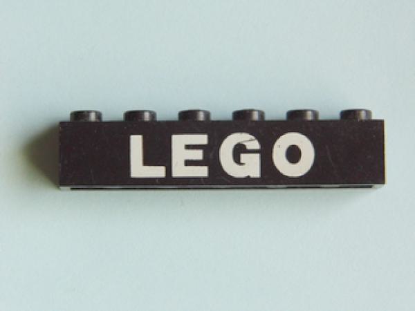 Lego Stein, dekoriert 1 x 6 x 1 (3009p03)