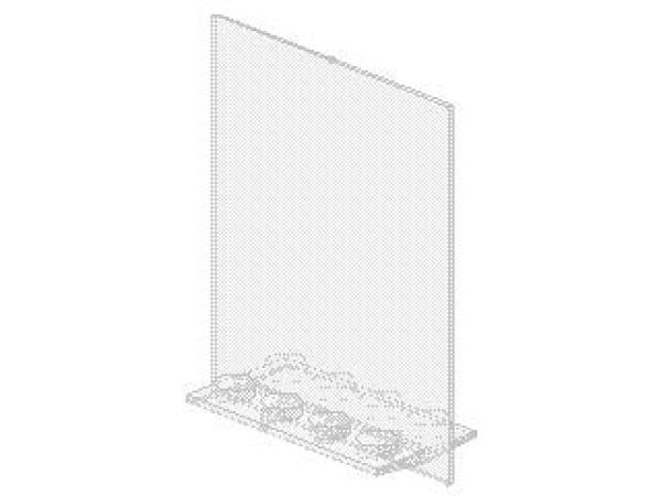 Lego Tür 2 x 5 x 5 (30102) transparent