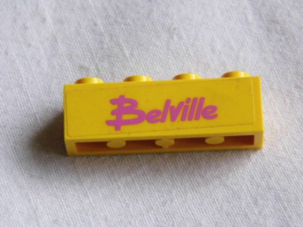 Lego Brick, decorated 1 x 4 x 1 (3010pb109)