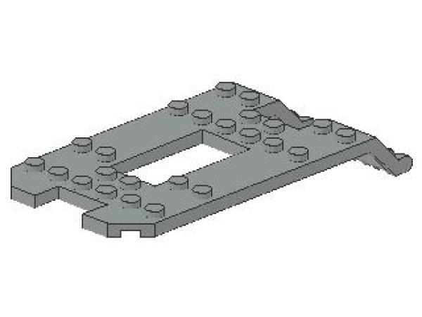 Lego Trailer Base 6 x 12 (30263) light gray