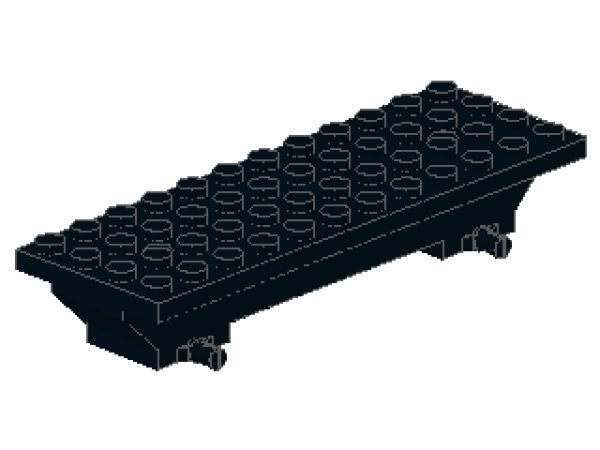 Lego Fahrzeugbasis 4 x 12 (30278) schwarz