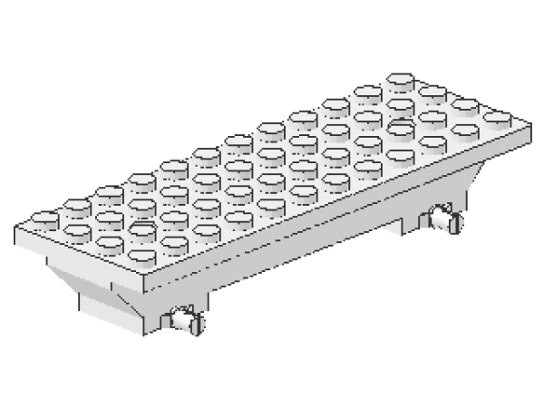 Lego Fahrzeugbasis 4 x 12 (30278) weiß