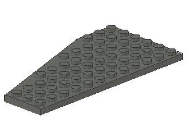 Lego Wedge Plate 12 x 6 (30356) dark bluish gray