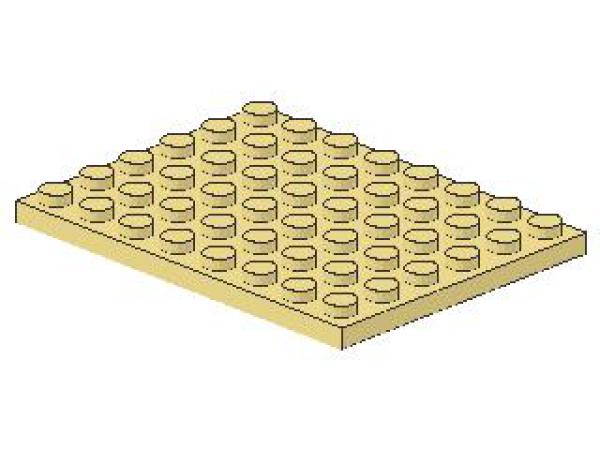 Lego Platte 6 x 8 (3036) hell gelb