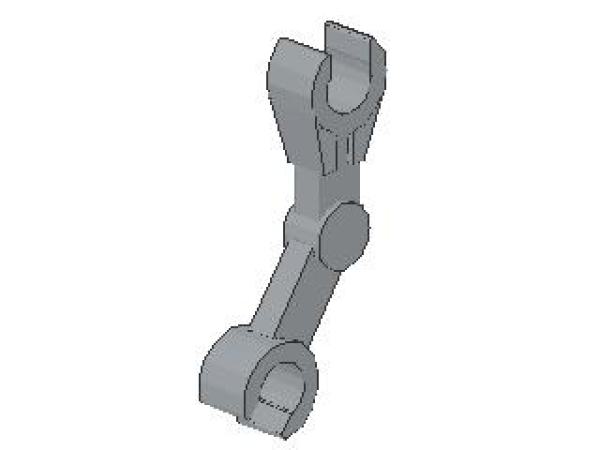 Lego Minifigure Arm mechanical, light bluish gray