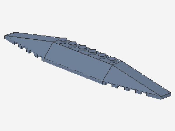 Lego Wedge 2 x 16 (30382) Triple, sand blue