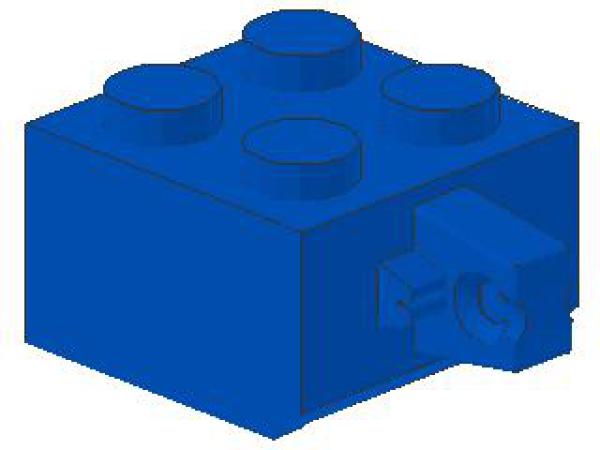 Lego Scharnier Stein 2 x 2 (30389a) blau