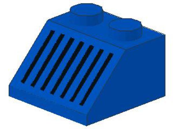 Lego Slope Stone 45° 2 x 2 x 1 (3039p05) blue