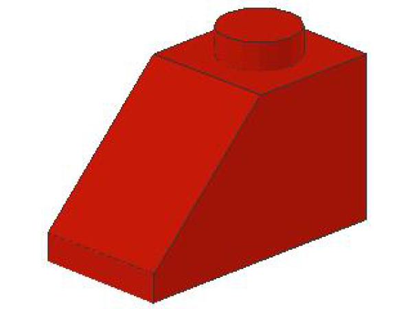 Lego Slope Stone 45° 2 x 1 x 1 (3040a) red