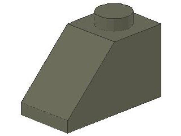 Lego Slope Stone 45° 2 x 1 x 1 (3040) dark gray