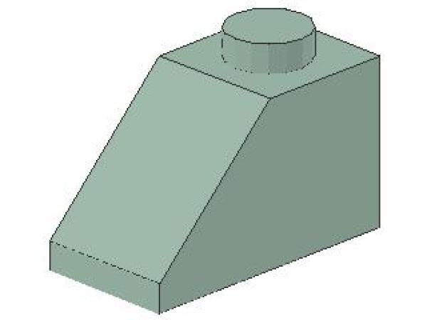 Lego Slope Stone 45° 2 x 1 x 1 (3040) sand green