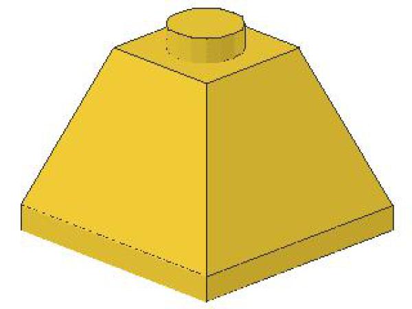 Lego Slope Stone 45° 2 x 2 x 1 (3045) yellow