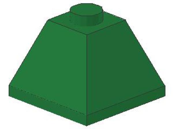 Lego Slope Stone 45° 2 x 2 x 1 (3045) green