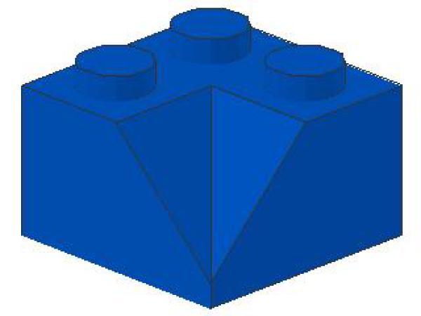 Lego Slope Stone 45° 2 x 2 x 1 (3046a) blue