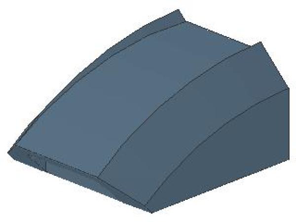 Lego Slope Stone, curved 2 x 2 x 1 (30602) sand blue