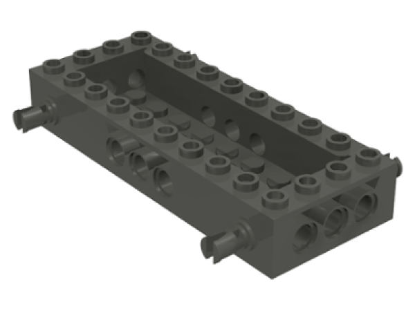 Lego Fahrzeugbasis 4 x 10 (30643) dunkel bläulich grau