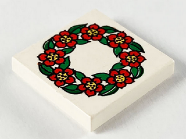 Lego Tile 2 x 2, decorated (3068pb0053)