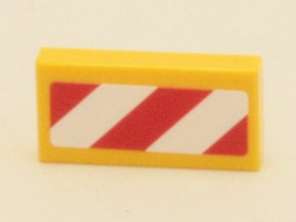 Lego Fliese 1 x 2, dekoriert (3069bpb0238L)