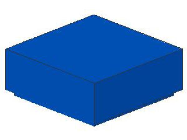 Lego Fliese 1 x 1 (3070b) mit Nut, blau