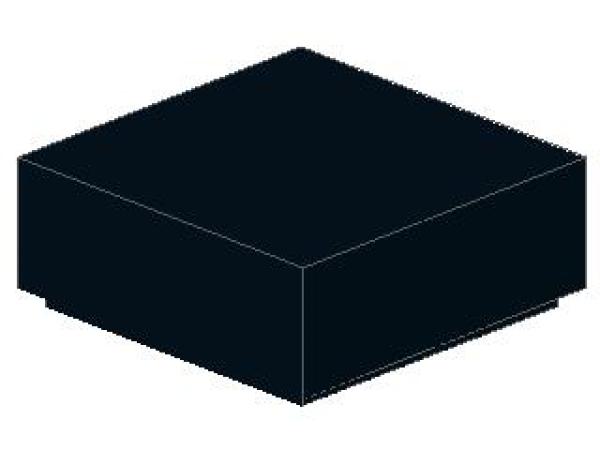 lego Tile 1 x 1 (3070b) with Groove, black