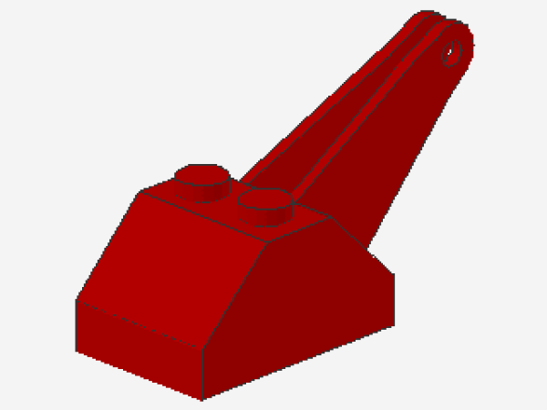 Lego Hook Slope (3135) red