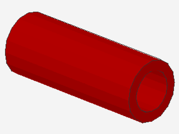 Lego Scharnier Drehzapfen (313) rot