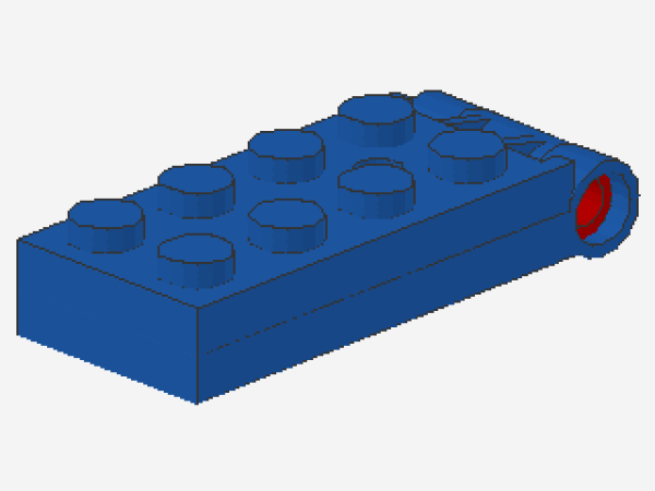 Lego Hinge Plate 2 x 4 (3149bc01) blue