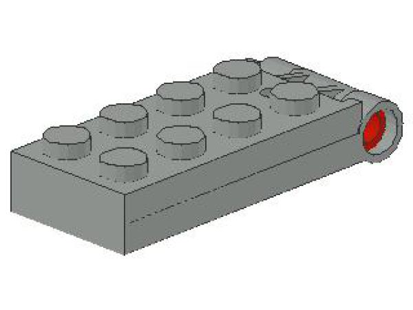 Lego Hinge Plate 2 x 4 (3149c01) light gray