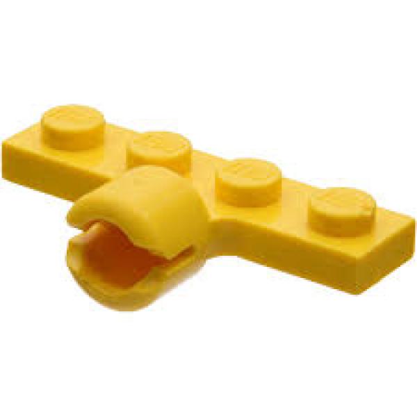 Lego Platte, modifiziert 1 x 4 (3183b) gelb