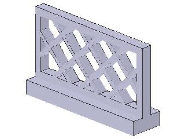 Lego Fence 1 x 4 x 2 (3185) light violet