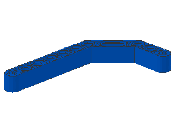 Lego Technic Liftarm 1 x 11.5 (32009) verbogen, blau
