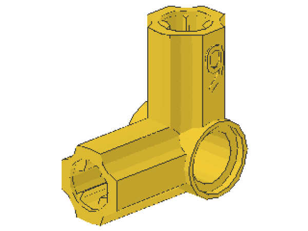 Lego Technic Axle and Pin Connector (32014) yellow