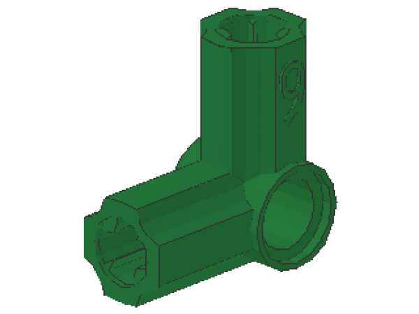 Lego Technic Axle and Pin Connector (32014) green