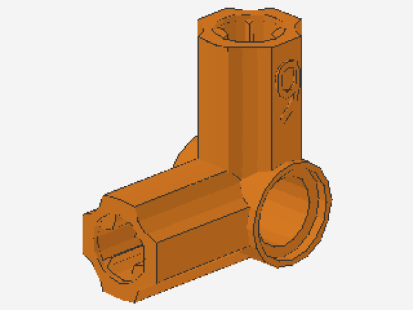 Lego Technic Axle and Pin Connector (32014) orange