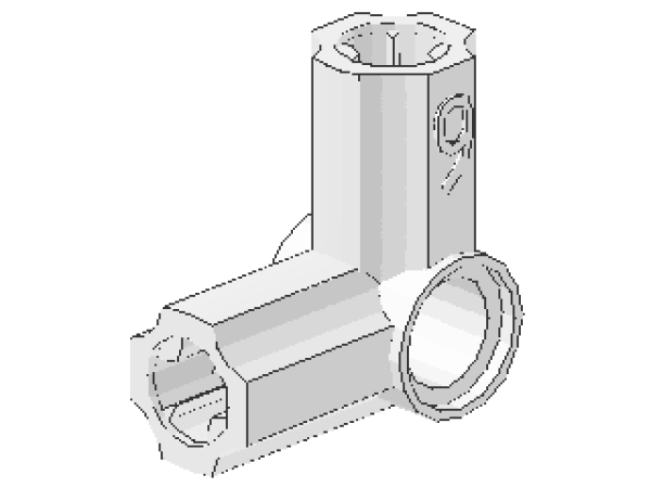 Lego Technic Axle and Pin Connector (32014) white