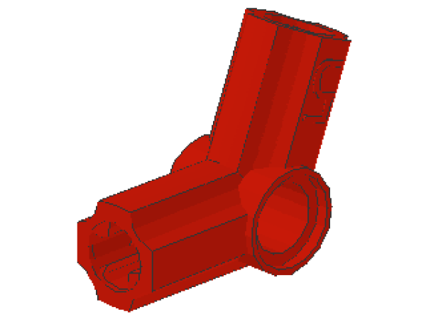 Lego Technic Axle and Pin Connector (32015) red