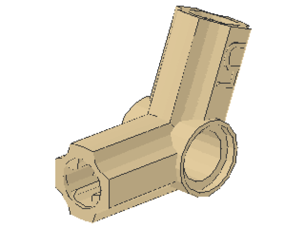 Lego Technic Axle and Pin Connector (32015) tan