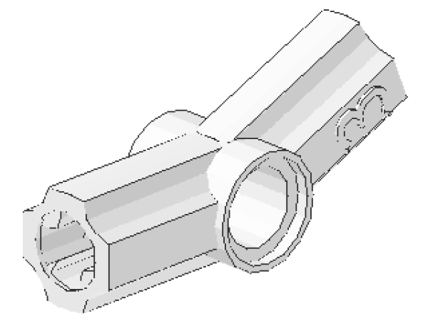 Lego Technic Axle and Pin Connector (32016) white