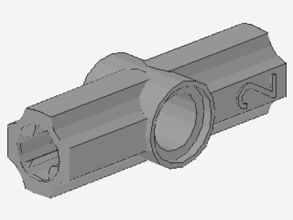 Lego Technic Axle and Pin Connector (32034) pearl light gray