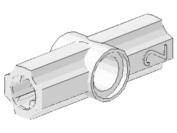 Lego Technic Axle and Pin Connector (32034) white