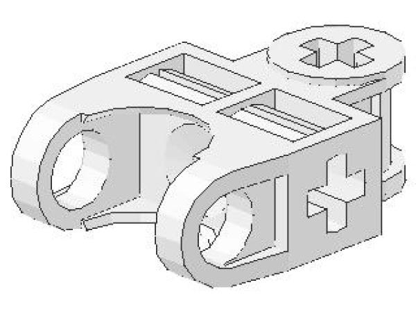 Lego Technic Axle Connector (32174) white