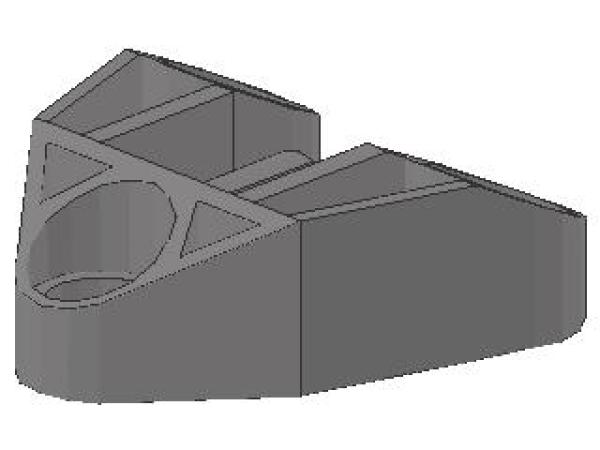 Lego Technic Pinverbinder 3 x 3 (32175) flaches silber