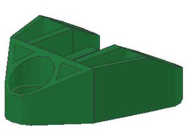 Lego Technic Pin Connector 3 x 3 (32175) green