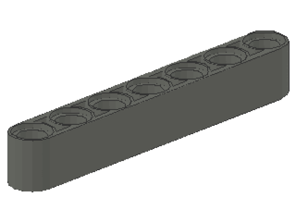 Lego Technic Liftarm 1 x 7 (32524) dunkel bläulich grau