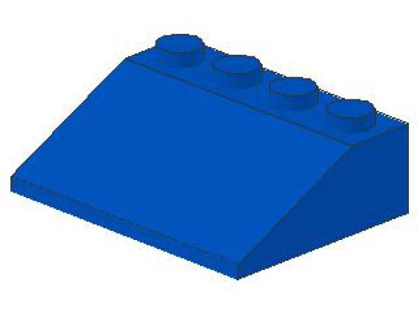 Lego Slope Stone 33° 3 x 4 x 1 (3297) blue