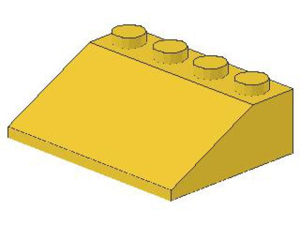 Lego Slope Stone 33° 3 x 4 x 1 (3297) yellow