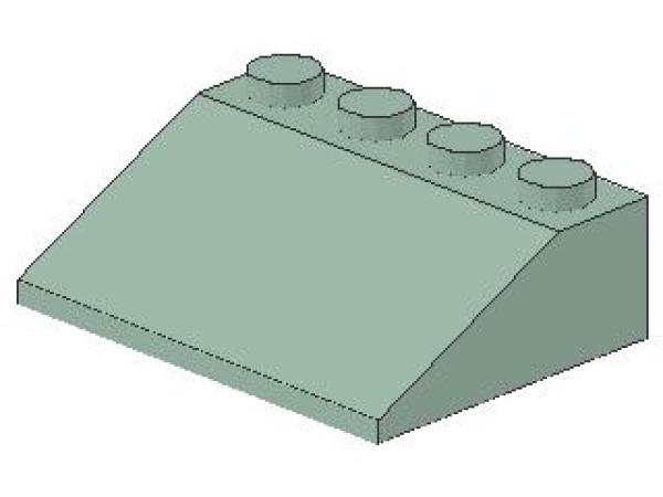 Lego Slope Stone 33° 3 x 4 x 1 (3297) sand green