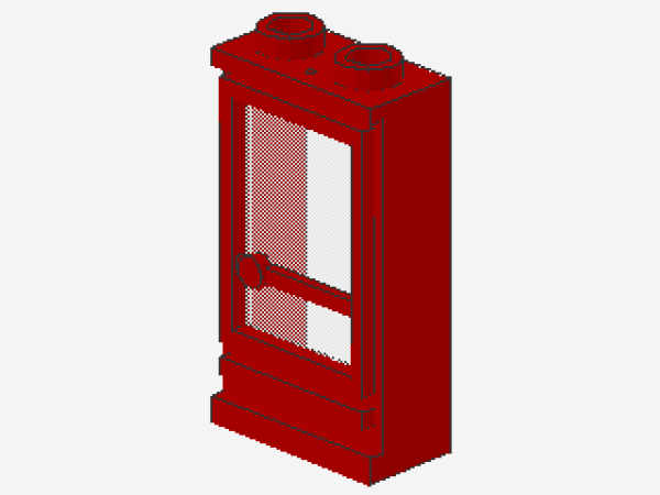 Lego Tür 1 x 2 x 3 (33bc01) rot